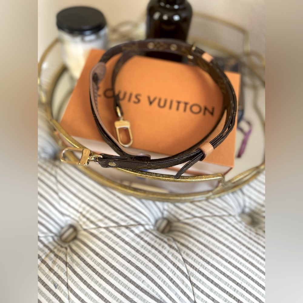 Louis Vuitton Monogram Canvas Bag Strap